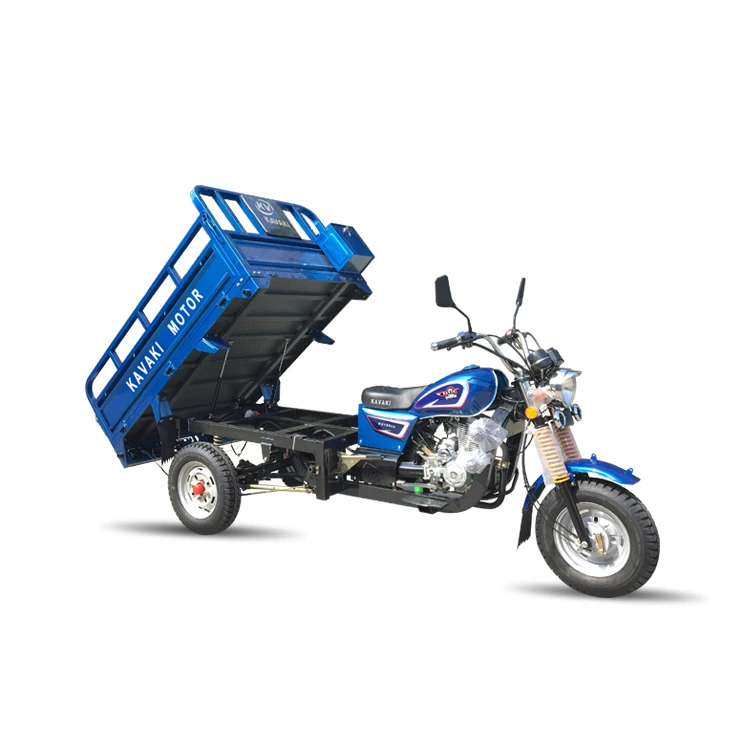 

High speed 200cc engine chinese cargo moto tricycle Large tank capacity adult gasoline electric tricycle