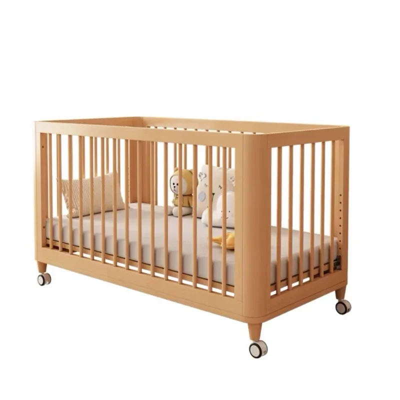 

Modern Imported Solid Wood Movable Crib for Bedroom Living Room or Dining Area