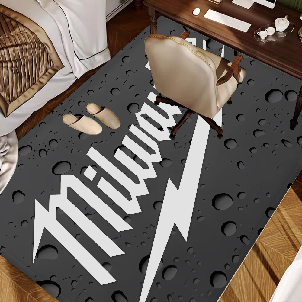 M-Milwaukee Floor Mat Retro Multiple Choice Living Room Kitchen Rug Non-Slip Modern Home Decor