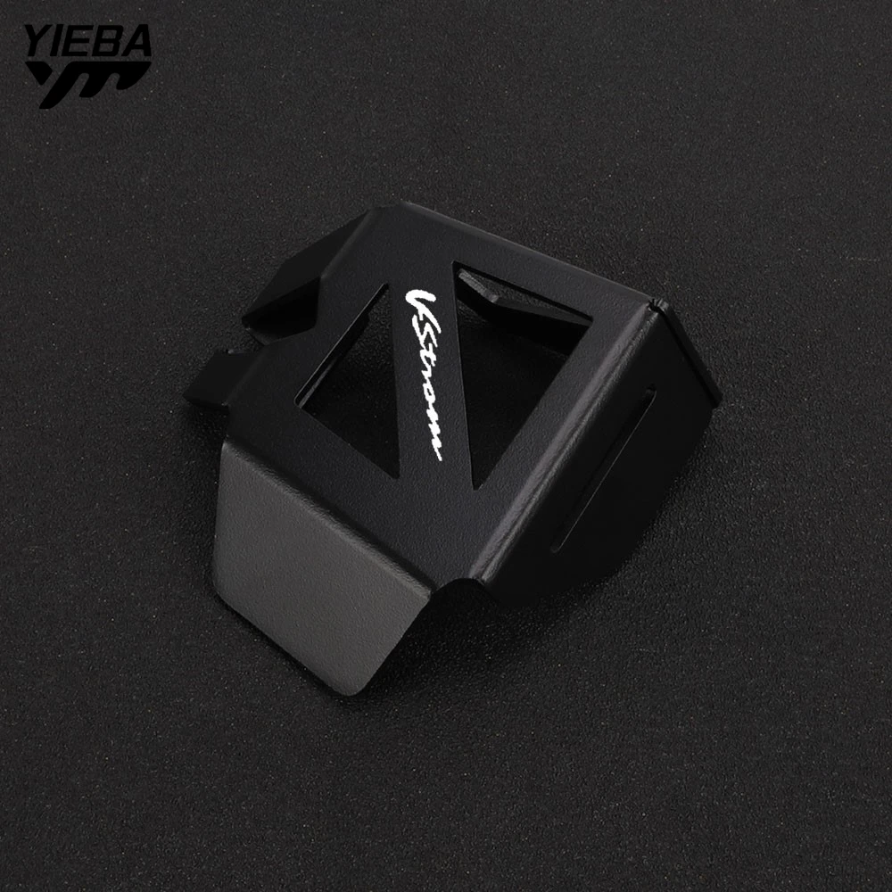 Motorcycle Rear Brake Pump Fluid Tank Oil Cup Reservoir Guard Cover Protector For SUZUKI GSX-S1000S Katana GSXS1000S 2021 - 2024