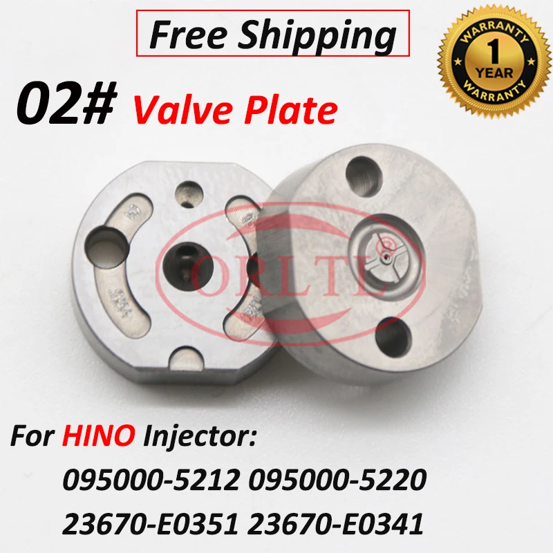 

ORLTL Valve Plate 02# Control Valve Assy 02# For Hino 095000-5212 095000-5220 23670-E0351 23670-E0341 52391-01242-B