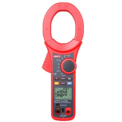 UT221 Industrial grade 2000A AC-DC digital clamp multimeter True RMS surge meter Digital display large current meter