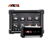 Ancel X7 HD 10 inch Android Tablet Heavy Duty Truck Full System Diagnostic Scanner Professional Truck Diesel OBD Diagnostic Tool