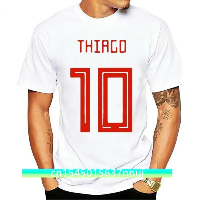 

2018 Fashion Thiago 10 2 T Shirt Top Tee Men 100% Cotton O Neck T Shirt