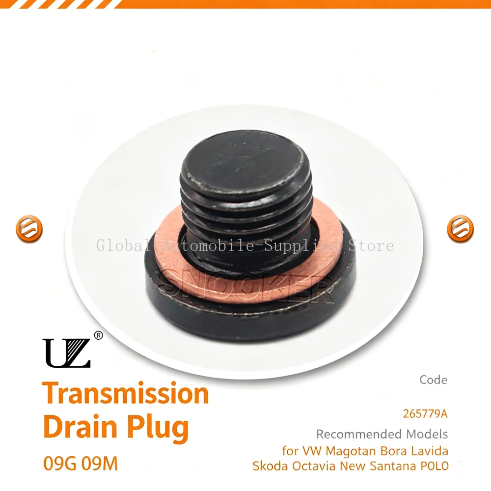 09G 09M Transmission Oil Drain Plug Screw With Seal Washer for V W Magotan Bora Lavida Skoda Santana POLO Gearbox Drain Bolt