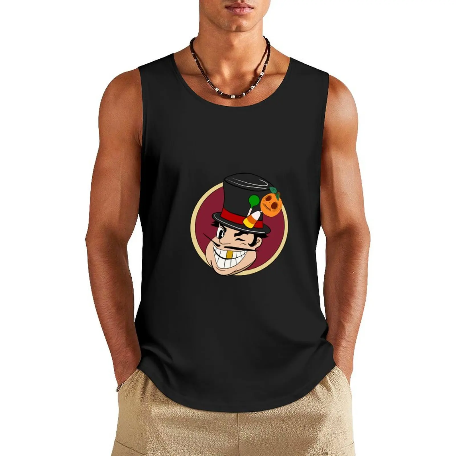 Mr. Sweets Tank Top sleeveless man shirts basketball