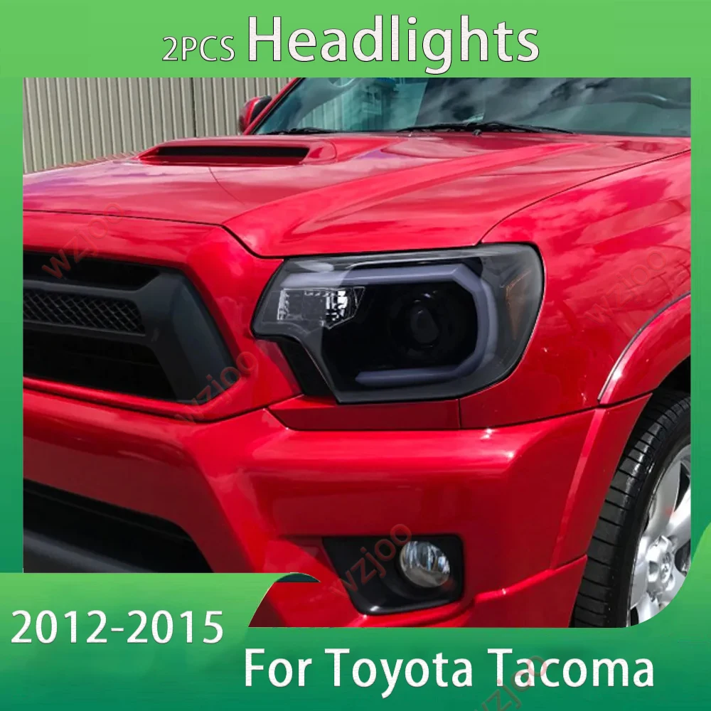 

Car Headlights For Toyota Tacoma 2012 2013 2014 2015 Tacoma LED Headlight LED DRL Bi Xenon Lens Head Lamp car light assembly
