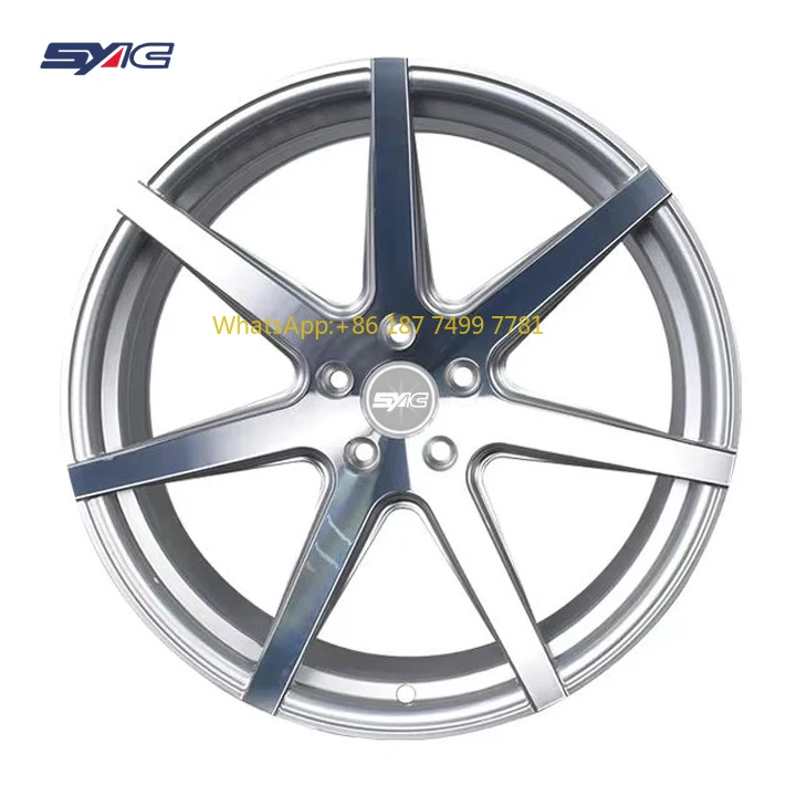

SYAC моноблочные глубоковогнутые кованые колеса из алюминиевого сплава, обод/ступы по индивидуальному заказу от 18 до 22 дюймов