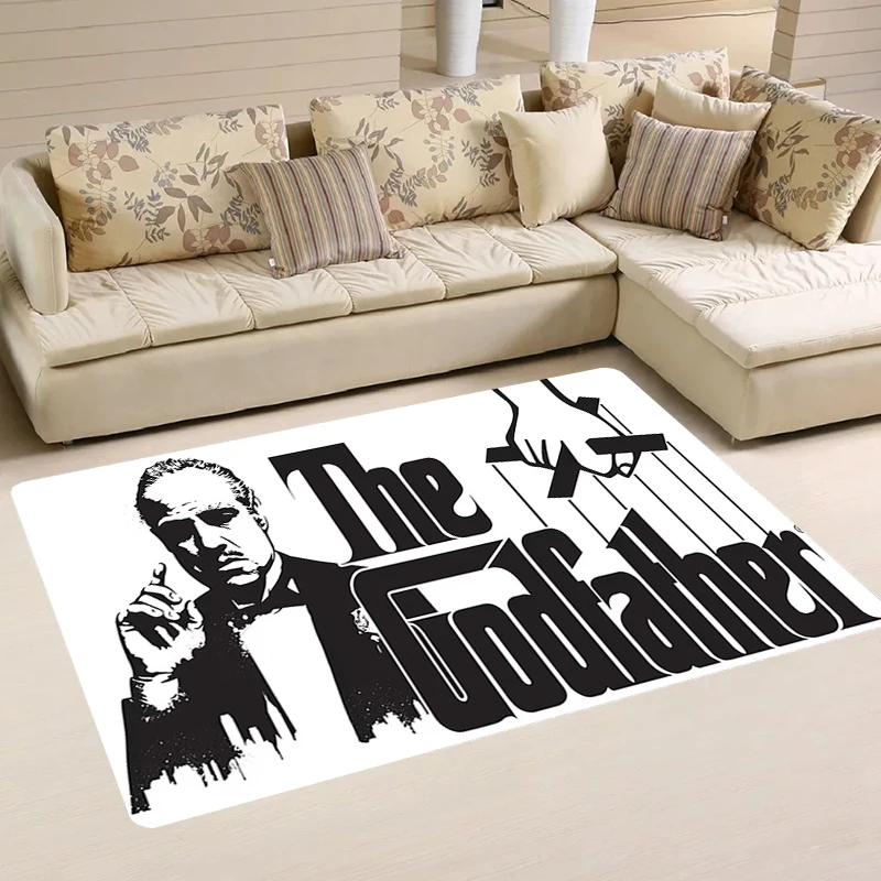 Rugs Movie The G-GodFather Doormat Entrance Door Kitchen Mat Carpets Room Mats Home Balcony Foot Carpet Rug Bathroom Bath House