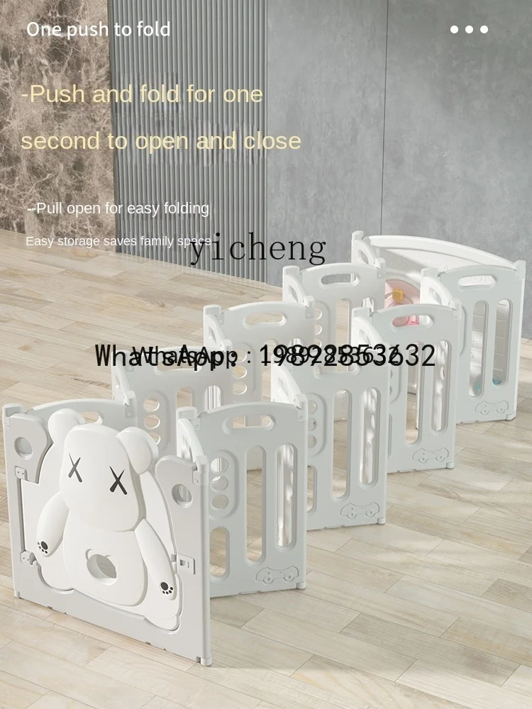 ABC سياج الطفل حصيرة للزحف لعبة الجنة للأطفال سياج السياج الأرض طفل داخلي المنزل الطفل