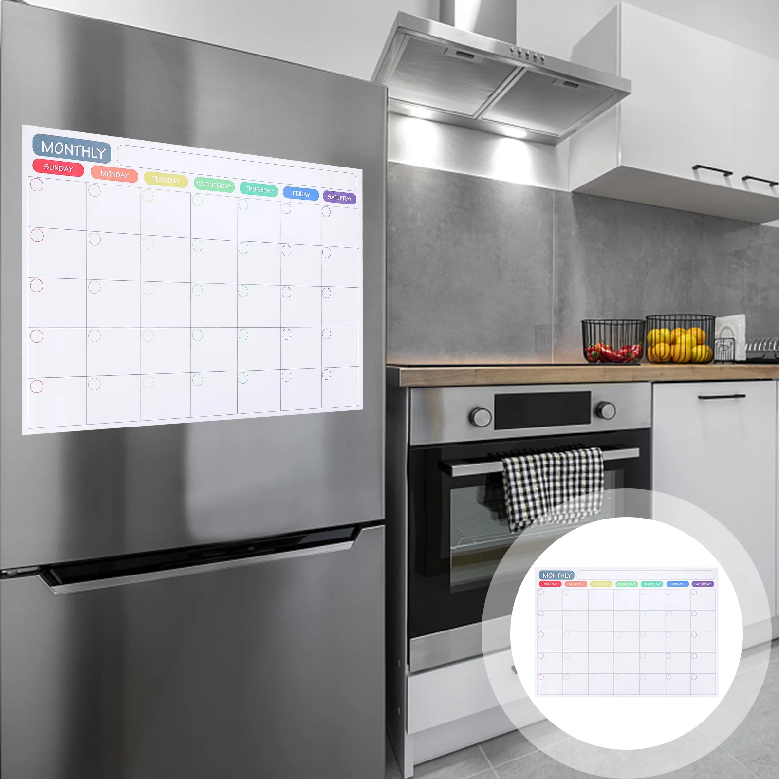 

Magnetic Force Schedules Small Refrigerator Room Whiteboards The Pet Fridge Calendar