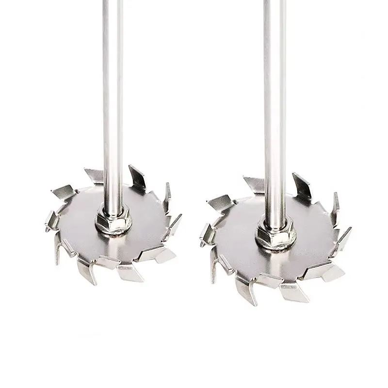 

1 шт. Лабораторный диспергирующий диск из нержавеющей стали 304, зубчатый, для перемешивания, круглая пластина-мешалка