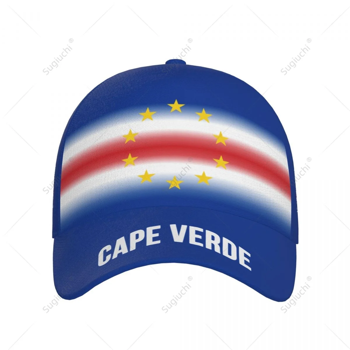 Unisex Baseball Cap Hat Cape Verde Flag Gradient Color 3D Printing for Tennis Outdoor Bike Bicycle Golf Baseball Sports Fans