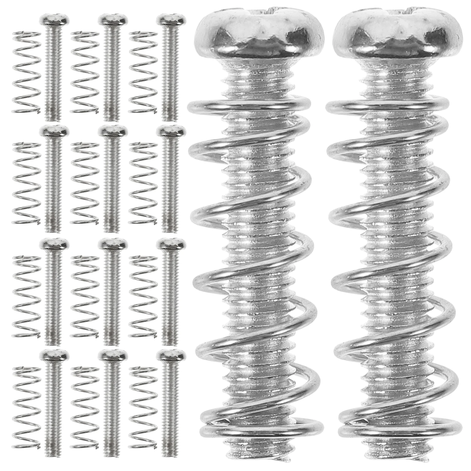 

Ponticello Accessories Guitar Metal Screws Spiral Bridge Saddle Tremolo Tremolp