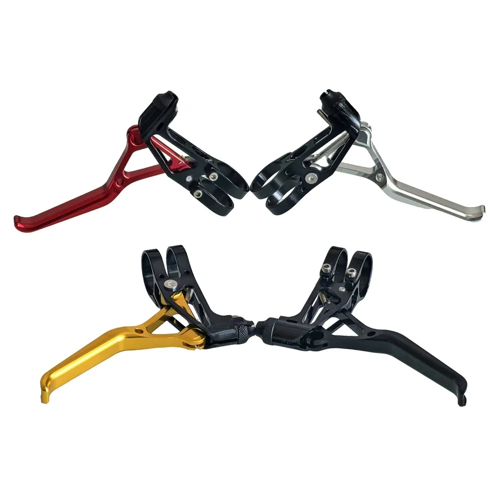 

Folding Bicycle Brake Lever Ultralight Aluminum Alloy CNC For Folding Bike Road Bike Small Wheel V Brake Lever Replacement Parts
