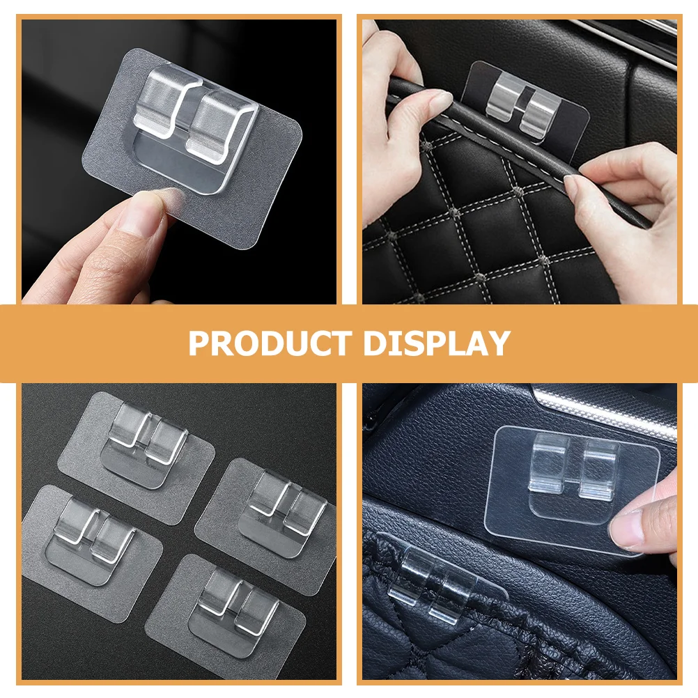 30 Pcs Car Floor Stickers Mat Carpet Clips Supplies Retention Holders Hook Guard Your Gripper Fixer Pvc Grips