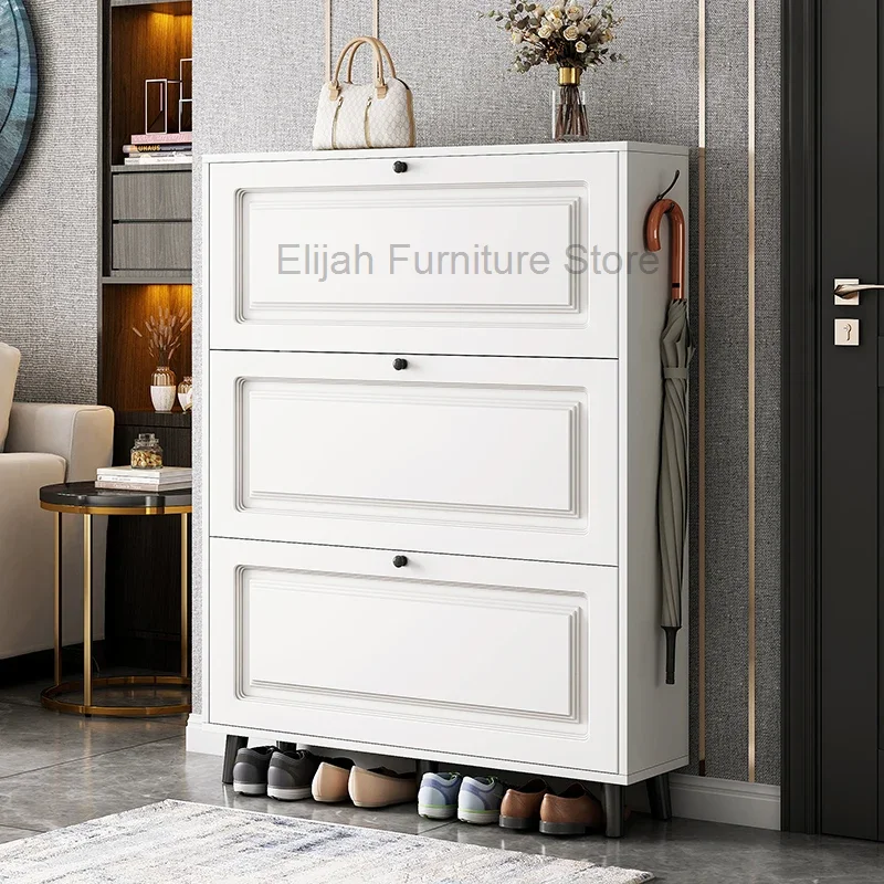 Living Room Shoe Cabinets Organizer Multipurpose Entrance Shoe Cabinets Corridor Sapateira Furniture Entrance Hall WW50SC