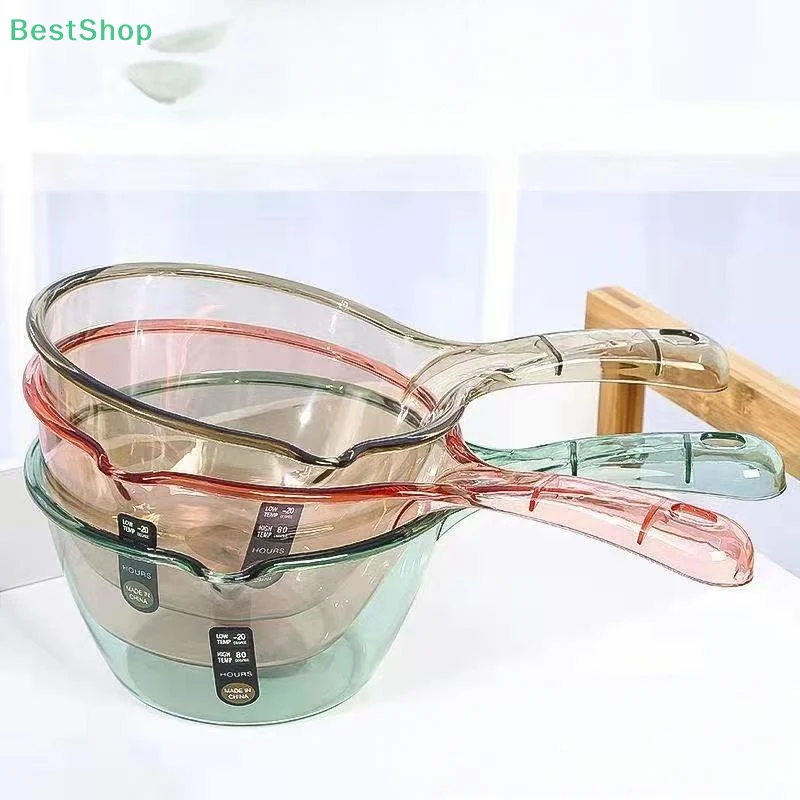 

Household Water Ladle Wrestling Not Broken Transparent Water Scoop Thickened Plastic Water Spoon Kitchen Utensils