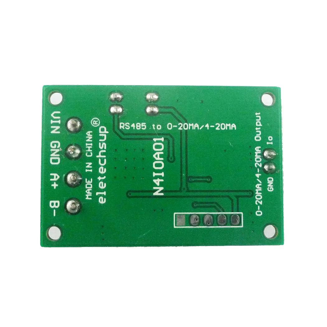 High-Performance DC 12V RS485 to 4-20MA 0-20MA Current Signal Generator DAC Converter Module for PLC Measuring Instruments