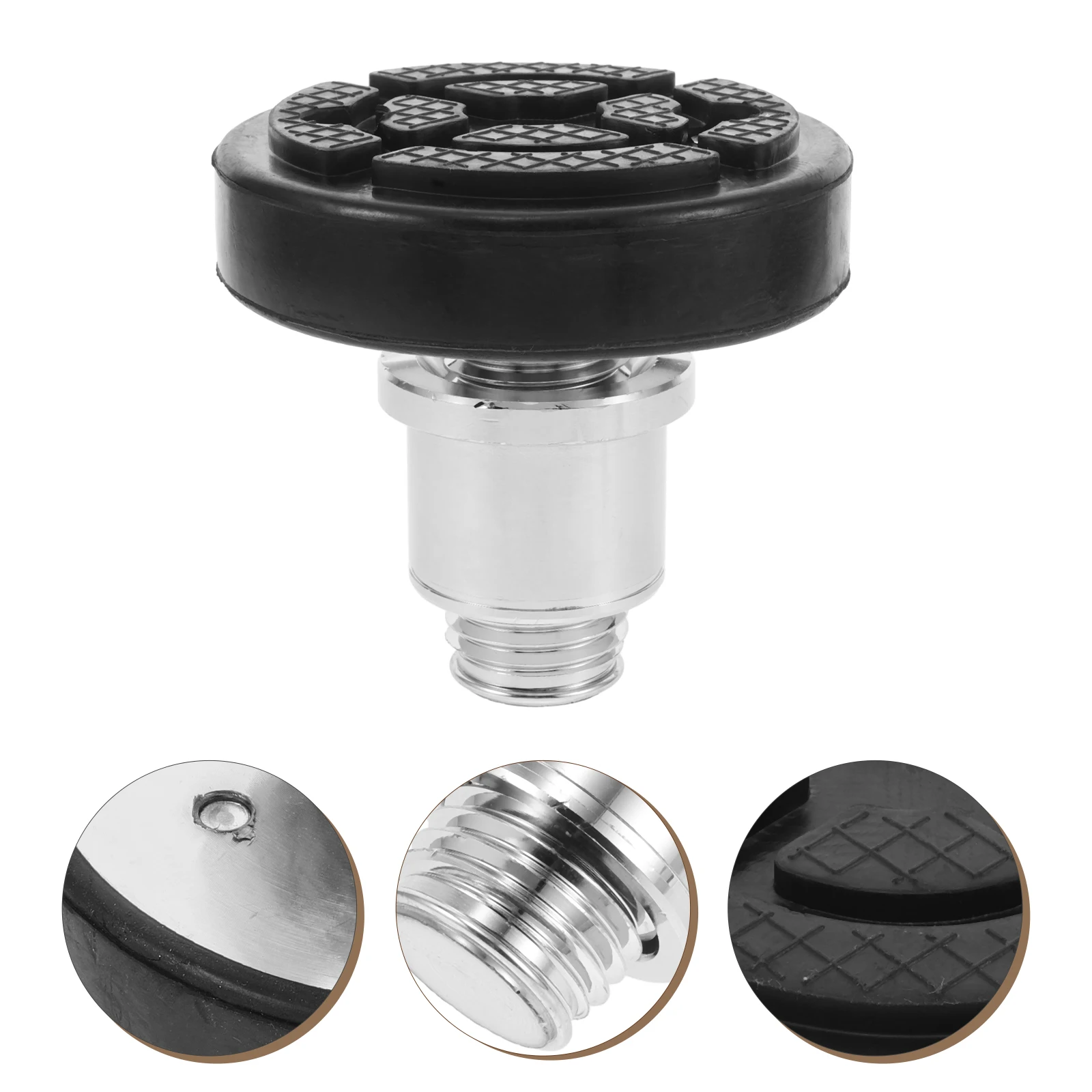 

Lift Support Jack Pads Floor Car Accessories Automotive Rubber Thickened Steel Adjustable Height Stable Design