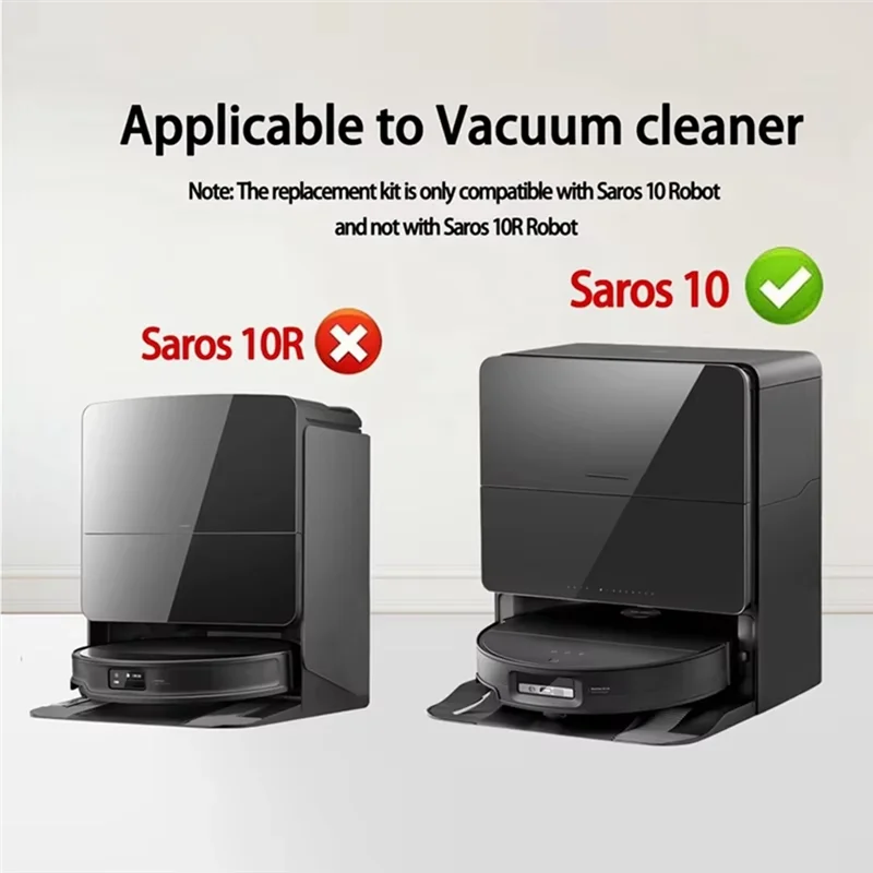【Berserk】16 шт. сменный комплект для Roborock Saros 10/G30 для Roborock Saros 10, сменные мешки для пыли