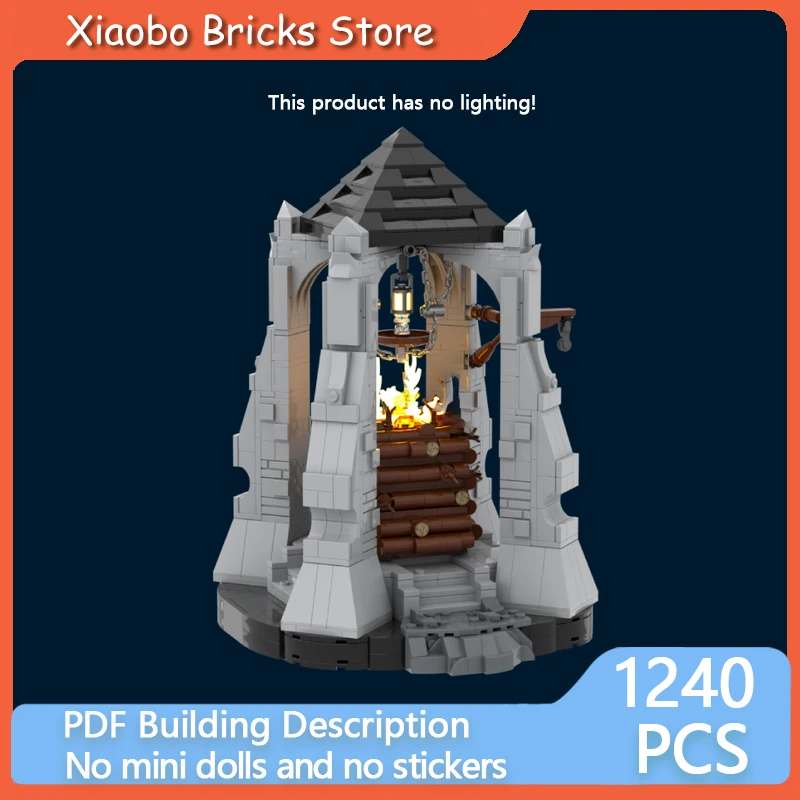 

Ring Movie Model MOC Building Bricks Courage Firewood Lighthouse Modular Technology Gifts Holiday Assemble Children Toys Suit