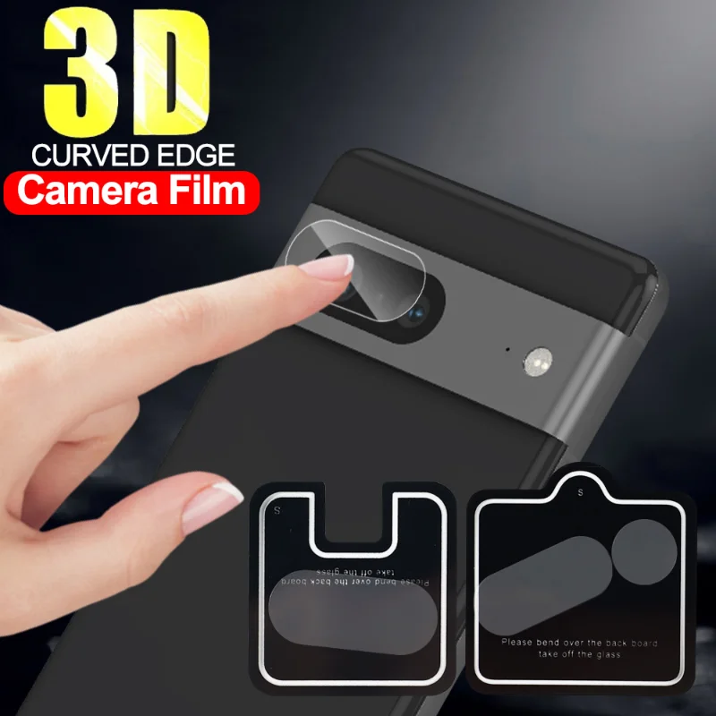 3D Camera Lens Protective Film For Google Pixel 7 7 Pro Lens HD Cover Anti-scratch Film on For Google Pixel7 Pixel7Pro Not Glass