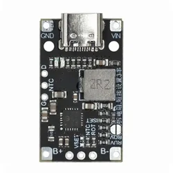 DC 8.4V 12.6V 1.5A Type-C USB 2S BMS 15W Lithium Battery Charging Boost Module With Balanced Support Fast Charge With Indicator
