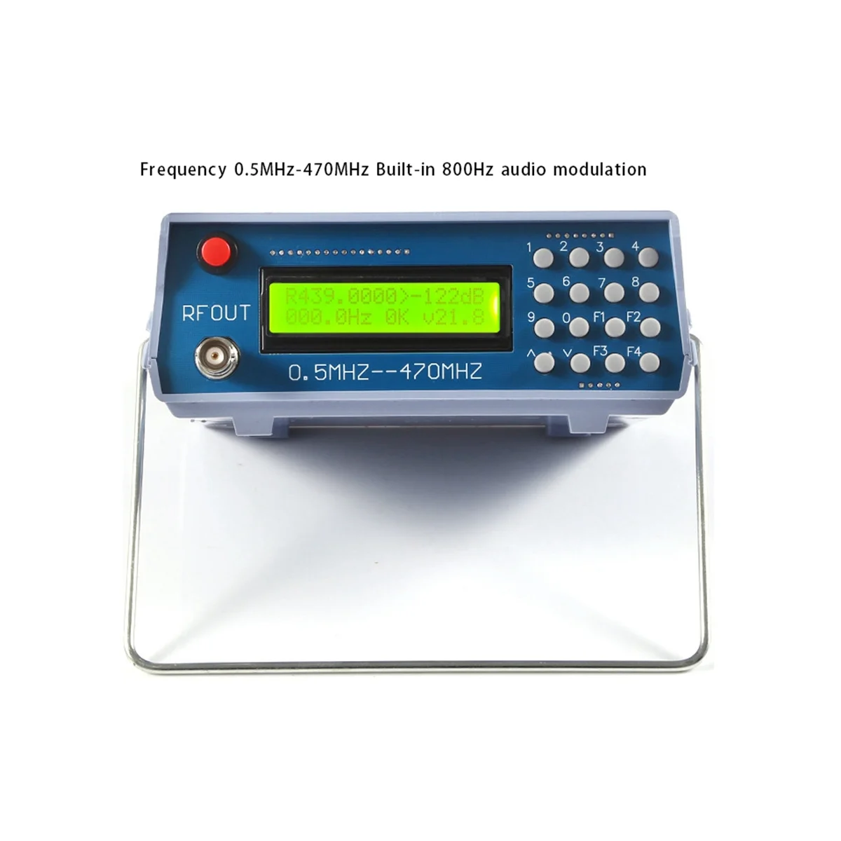 New Version High-Frequency Signal Source Rf Signal Generator 0.5-470Mhz Fm Fm Walkie-Talkie Rf Signal Generator Tester