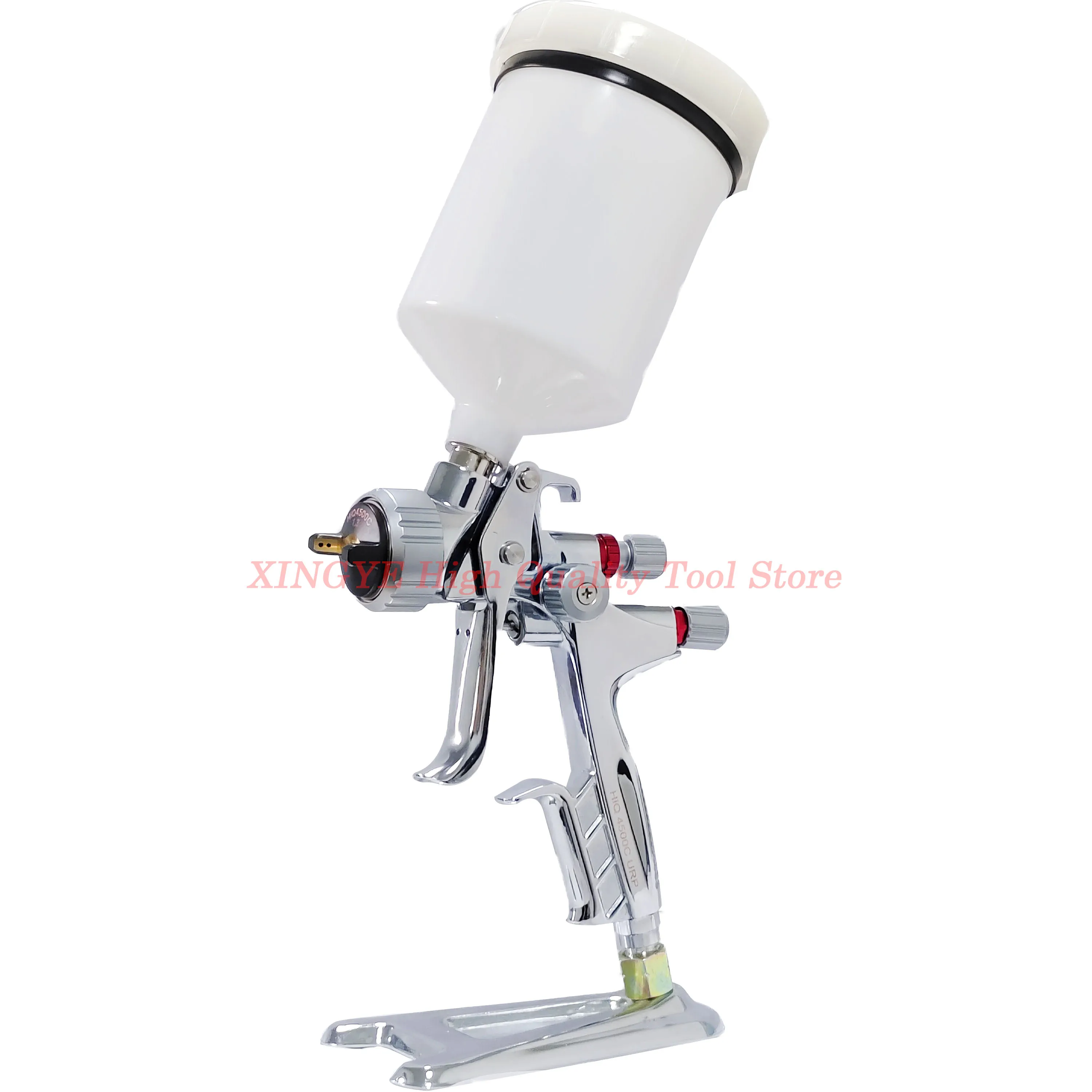 Spray Gun 1.3mm Stainless Steel Nozzle Air Spray Gun Water-Based Paint  Painting Car Aerografo Paint Mixing Cup For Car