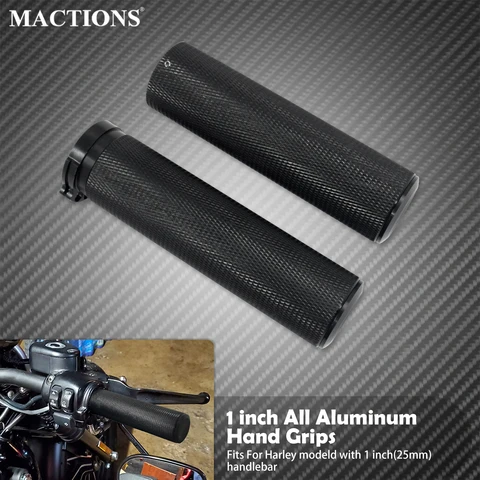 Мотоциклетные ручки 1 "25 мм, полностью алюминиевый руль для Harley Sportster XL 883 1200 72 48 Touring Dyna Softail V-Rod VRSC