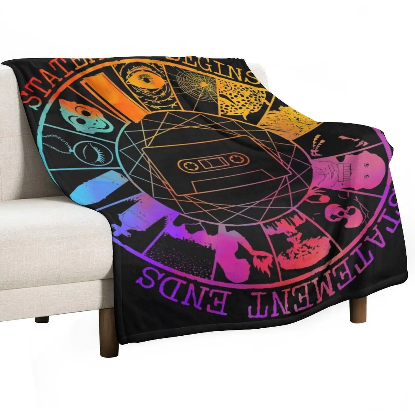 the magnus archives, magnus archives, podcast, rusty quill, archives, magnus Throw Blanket warm winter Thermal Blankets