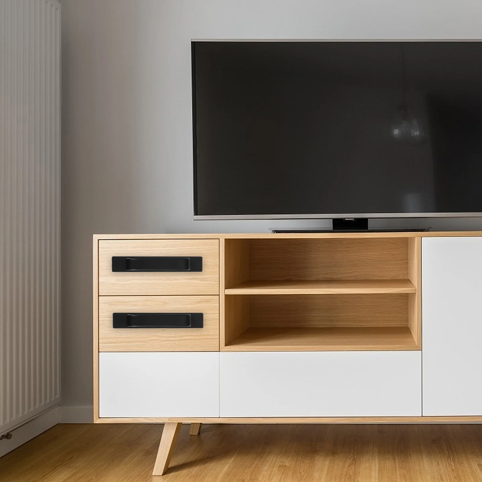 

2pcs 148Mm Door Handles For Cabinets Cupboard Drawer Sliding Window Refrigerator Kitchen Adhesive Handle Pull Hardware Knobs