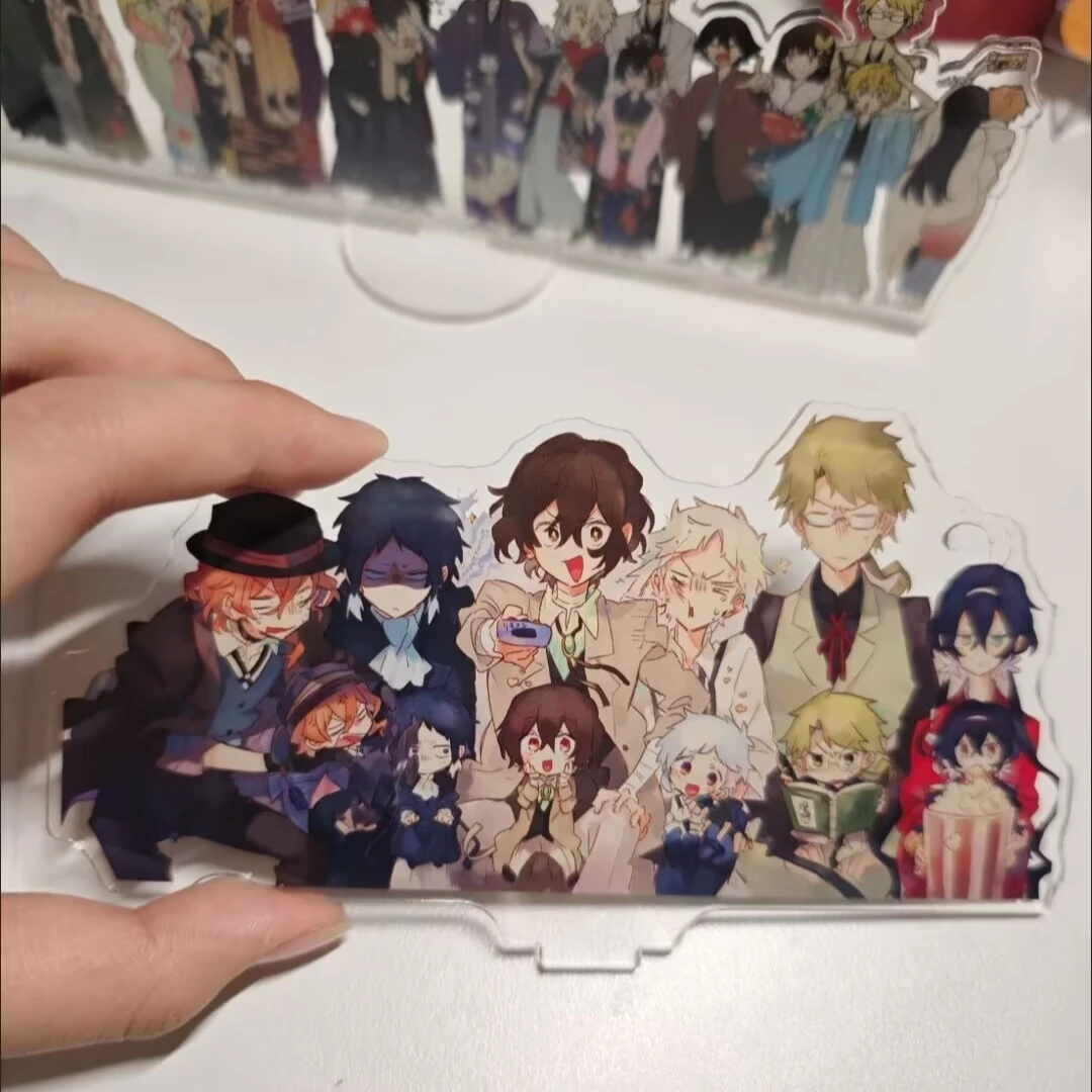 『文豪ストレイドッグス』 アクリルアニメ関連装飾品「太宰治、中原ナカヤ、中島、立川龍之介」