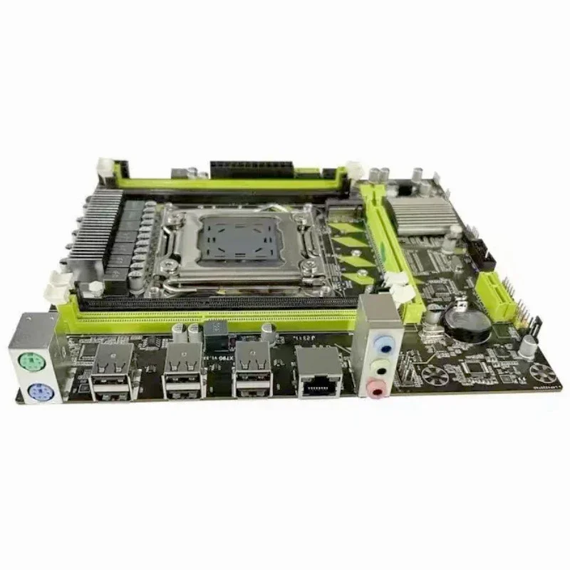 

New X79-DDR3 desktop computer main board 2011 pins support ECC memory E5 2680 seconds X58