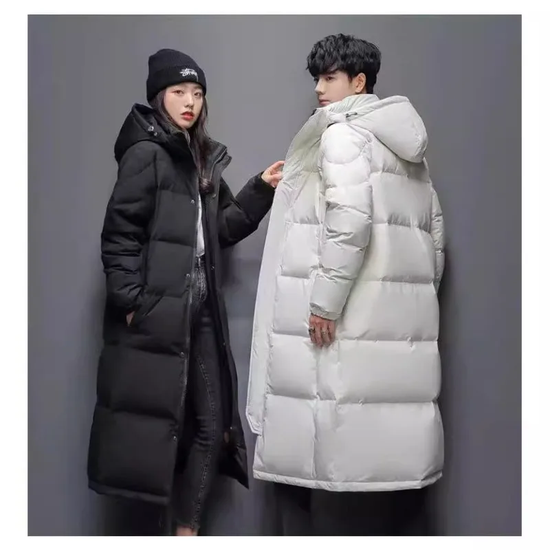 

Women's Clothing Couples' Outfits Extended Long Down Cotton Jacket Direct From Manufacturer New Thickened Warm Fashion Parkas
