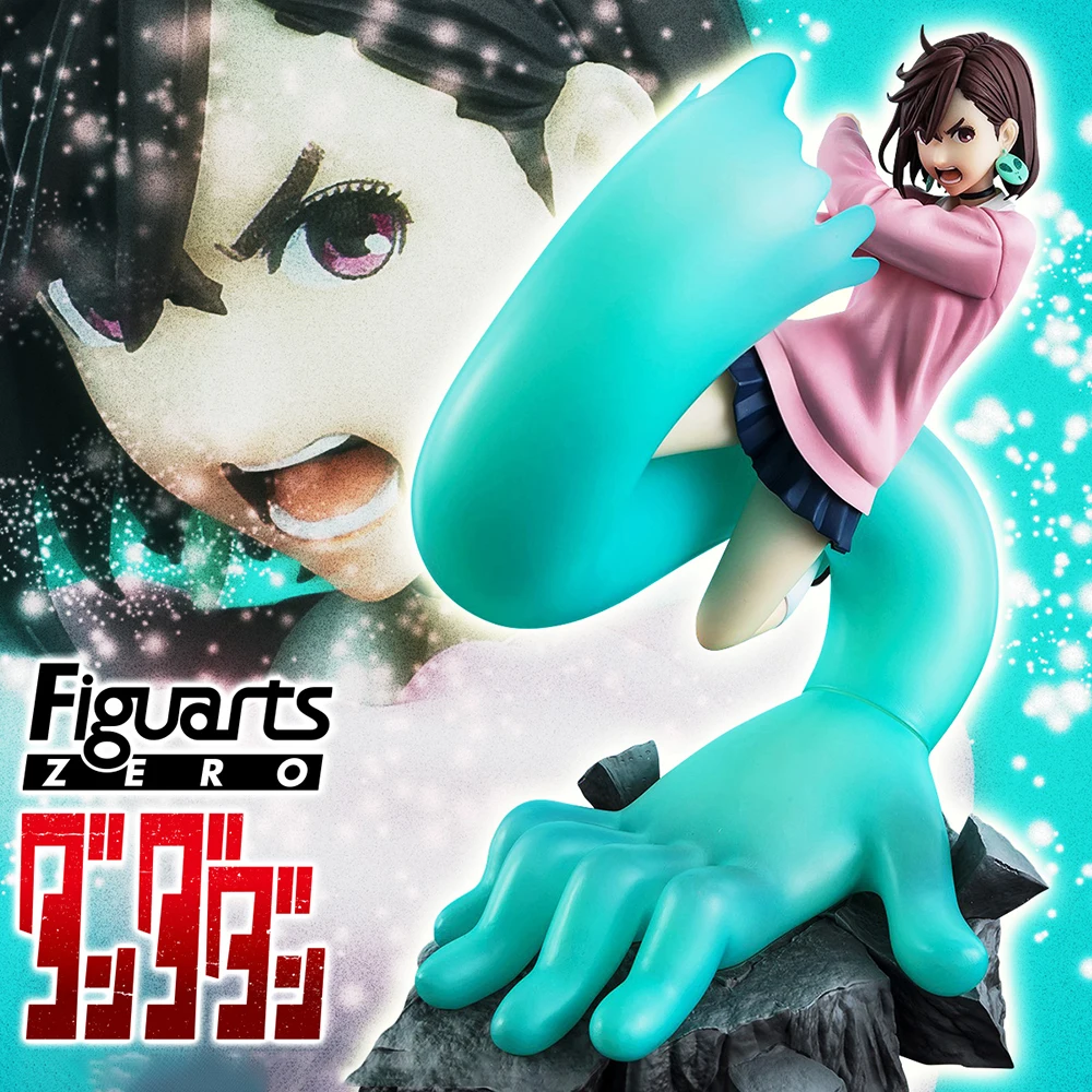 ของแท้ในสต็อก BANDAI Figuarts ZERO Dandadan Ayase Momo อะนิเมะแอ็คชั่นฟิกเกอร์ชุดโรงรถกล่องตุ๊กตาของเล่น