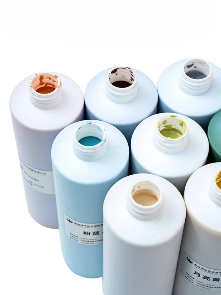 500ml Pottery Underglaze Color Concentrating Agent Mesophilic1180~1250°C Pigment Hand-DIY Ceramic Painting Colour Drawing Dye