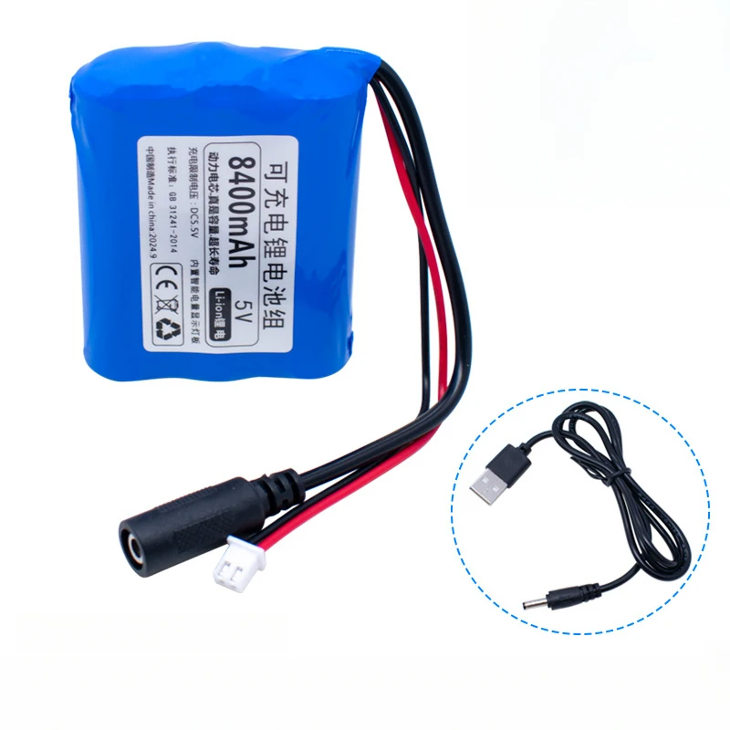 5 فولت 3000 مللي أمبير-11200 مللي أمبير بطارية ليثيوم قابلة للشحن رقاقة واحدة الحواسيب الصغيرة لمصباح LED خارجي ، مروحة USB ، سمّاعات بلوتوث #4