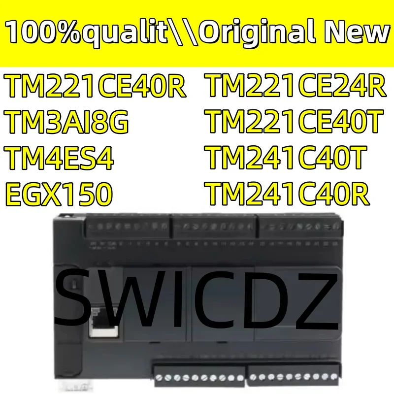 100%NEW ORIGINAL TM221CE40T TM241C40T TM241C40R TM221CE40R TM3AI8G EGX150 TM221CE24R TM4ES4
