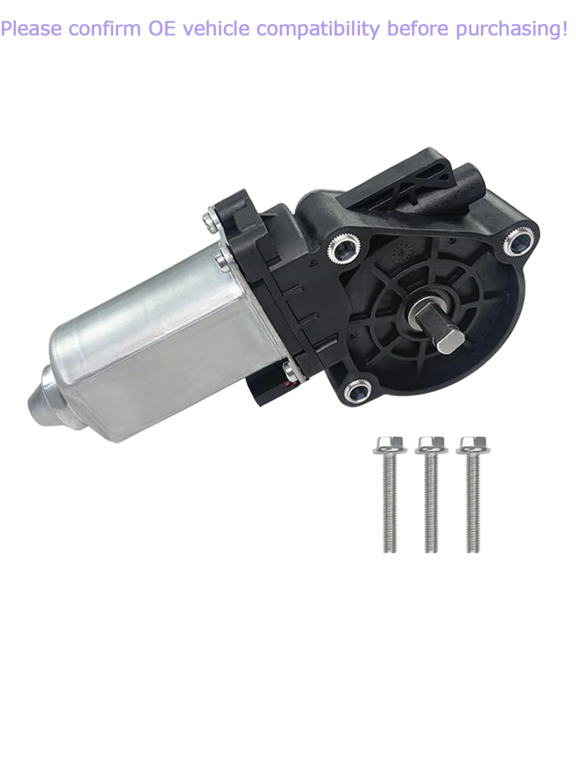 676061 RV Stair Entry Step Motor Compatible with Kwikee Step and Lippert Motor Components, Replace 379147, 1101428, 214-1001