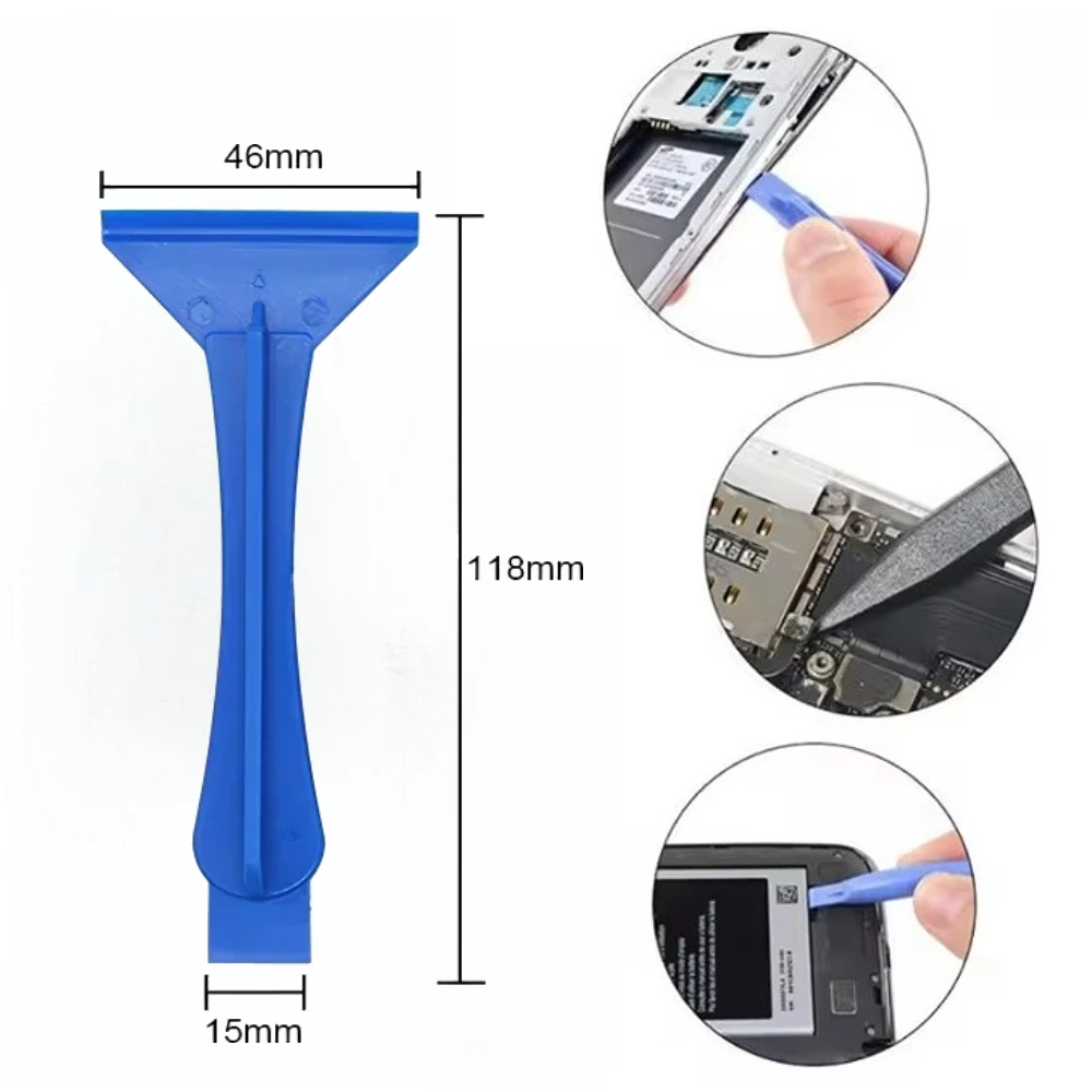 

12 шт., пластиковый Spudger, инструменты, лом, лопата, лезвие, открытый экран, набор инструментов для ремонта электроники для разборки смартфона, планшета