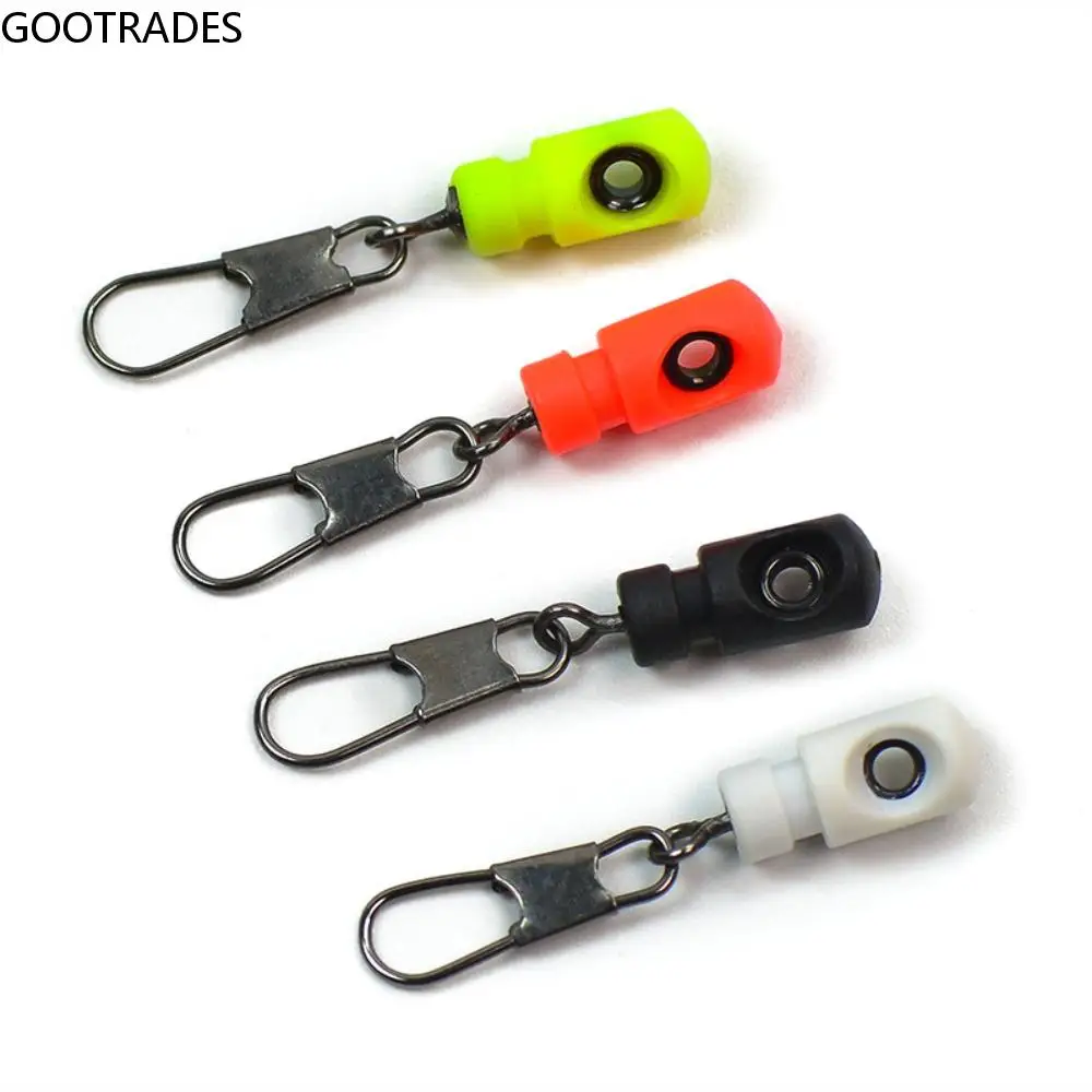 Sliding Fishing Float Connector Float Seat Connecting Ring Rotating Pins Device Accessories