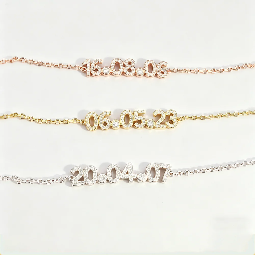 

Custom Name Bracelet | All-Crystal | 6mm Zirconia Bracelet | Birthstone | Initials | Name | Custom Jewelry | Women's Jewelry
