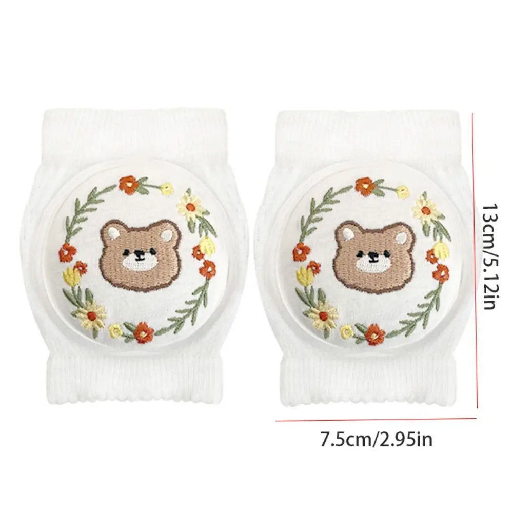 Creative Cotton Baby Knee Pads Sponge Cartoon Design Child Leg Pads Kneepad Leg Warmer Cloth Accessories Crawling Toddler Infant
