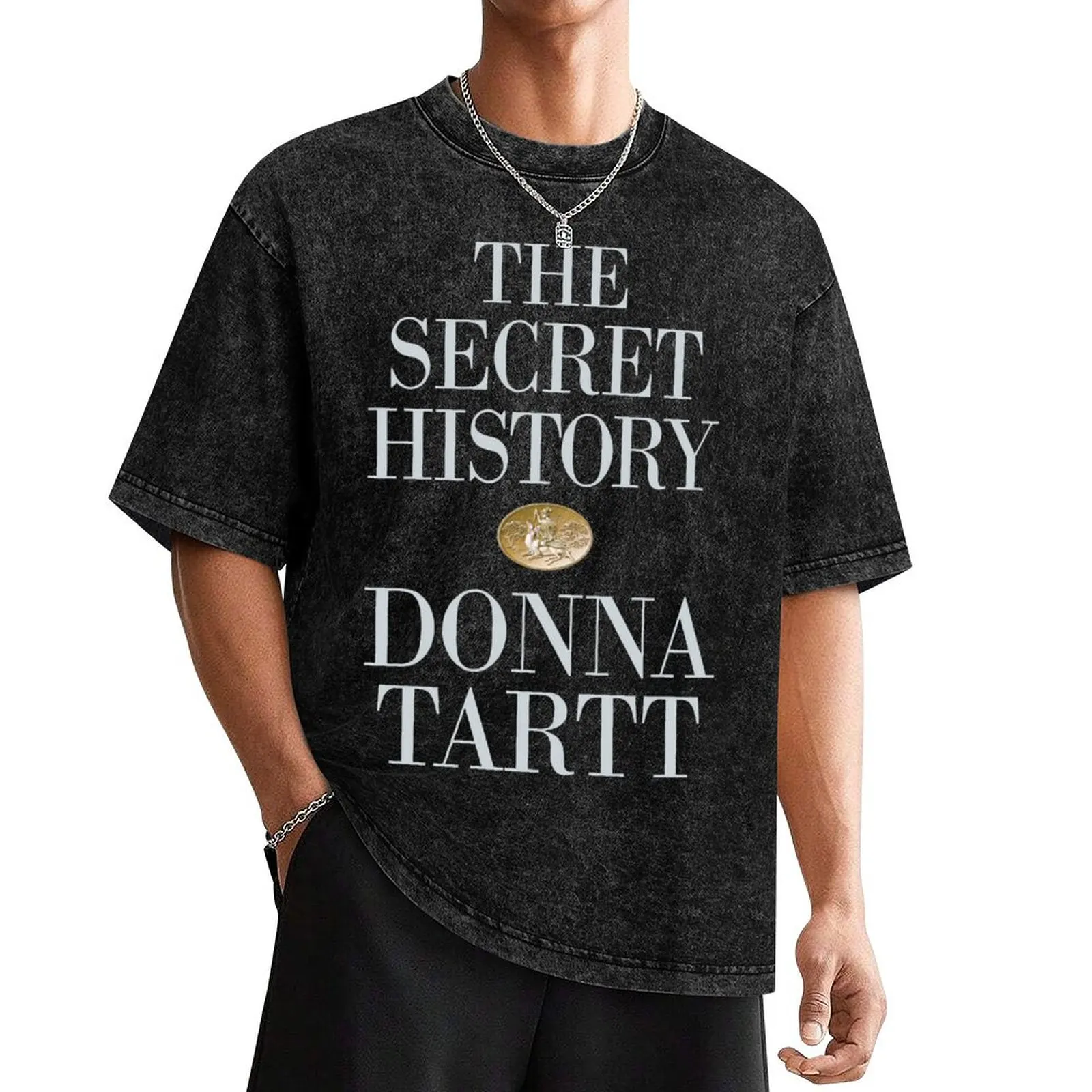 Donna Tart - The Secret History T-Shirt anime t shirts Man t-shirt korean fashion clothing for men