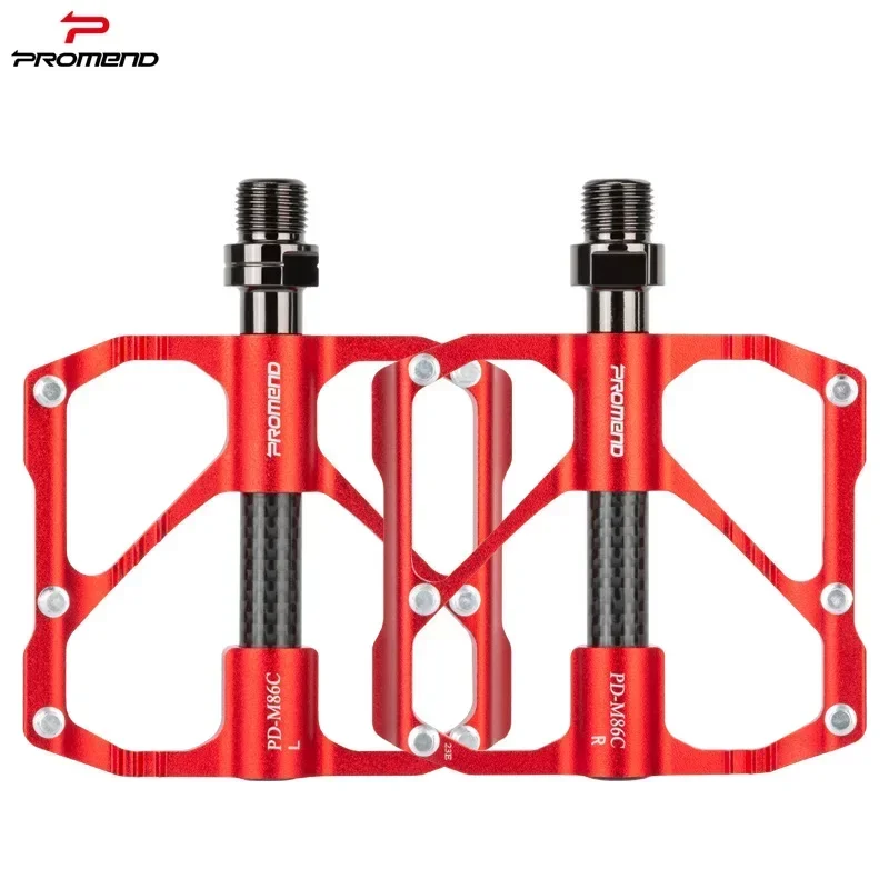 New ProMend Bicycle Pedal R87c Road Bike Carbon Fiber Bearing Pedal Mountain Bike 3 Peilin Pedal