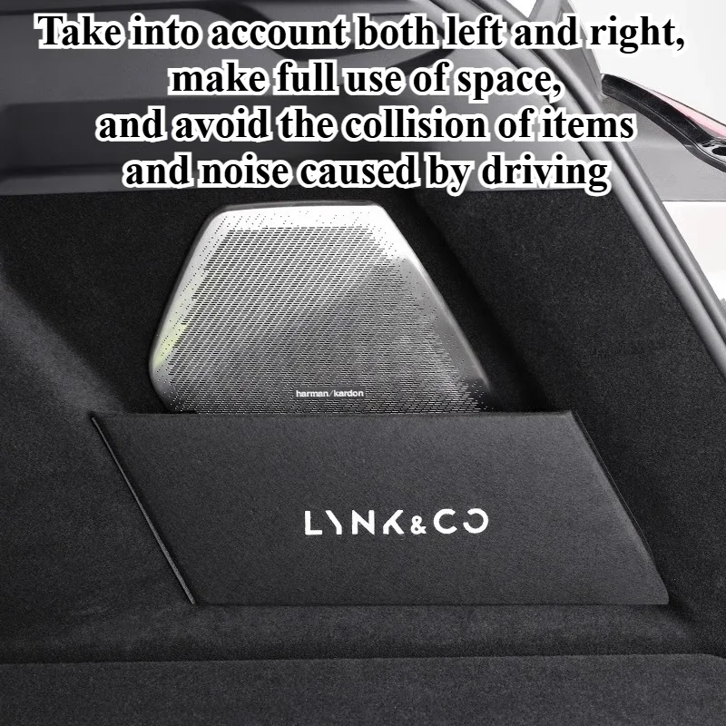 For Lynk&Co08 Trunk Partition Dedicated Thickened Trunk Storage Box Storage Box Storage Car Interior Accessories Car Accessories