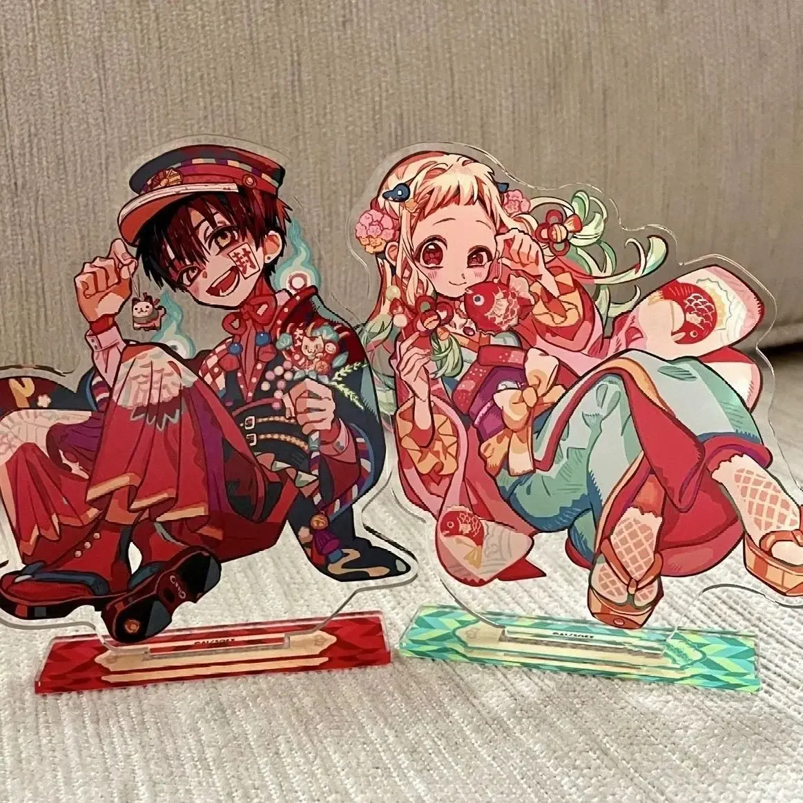 Toilet Bound Hanako Kun Hanako & Nene Yashiro Acryl-Standfigur Anime Desktop-Ornament Fans Collection Geschenk – Detail 1