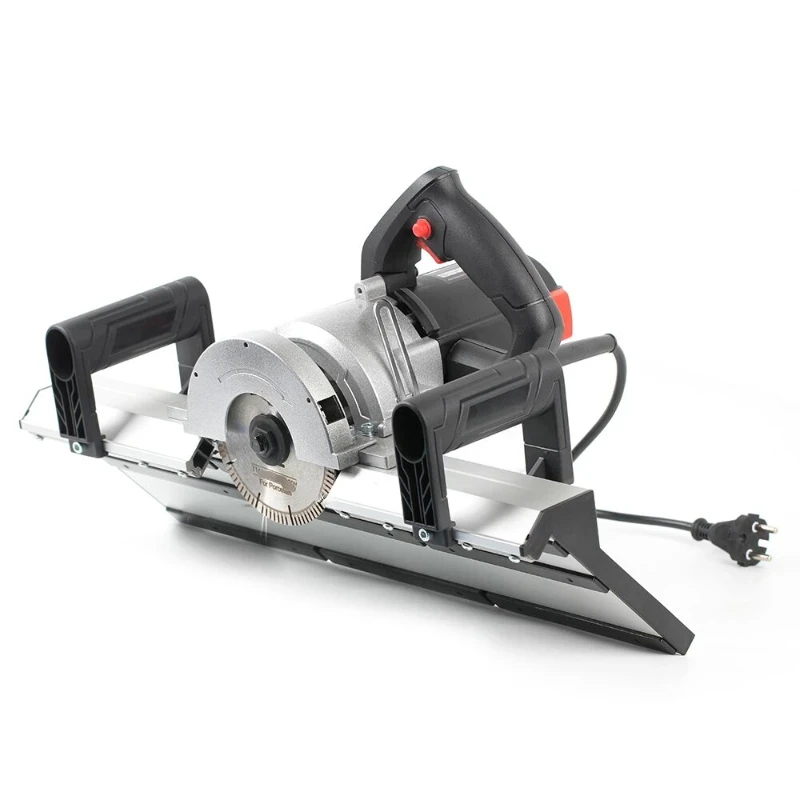 220V 45 degree track saw system tile miter chamfering cutting machine for large format porcelain tile cutter saw